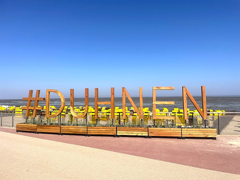 Das Holzzeichen #Duhnen am Strand von Cuxhaven Duhnen 